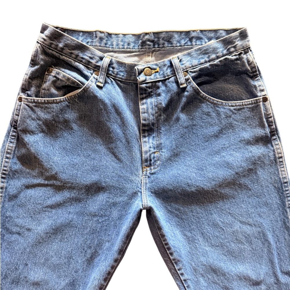 SOLD ON DEPOP 💙 Vintage Wrangler 90s Regular Fit Jeans – 34x29 – 100% Cotton - Picture 3 of 4